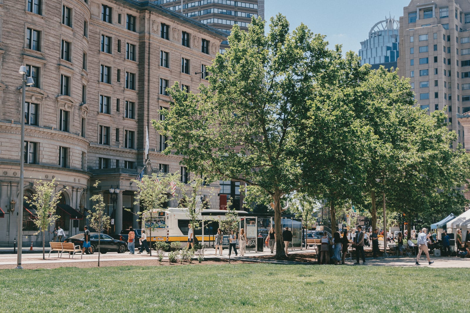 Take a walk in Boston